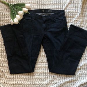 7 For All Mankind Jeans; Boot Cut Mid-Rise
